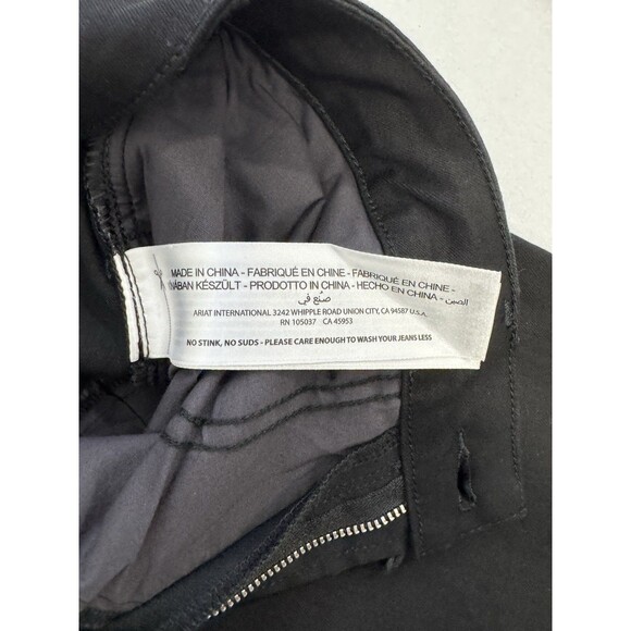 Ariat Women's Size 31R Forever Black Denim Perfect Rise Skinny Jean NEW - Picture 4 of 5